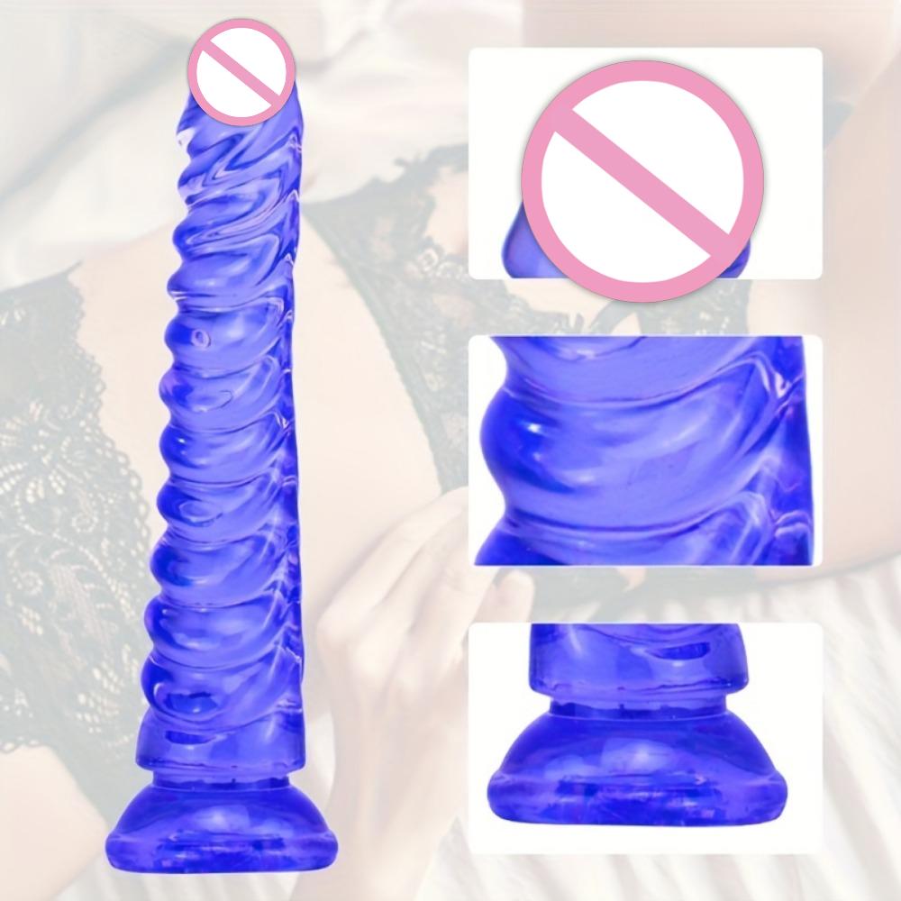 Realistic Dildos For Women First-Timer Sexy Toys For Couples Crystal Jelly Mini Penis Vagina Anal Butt Plug Female Masturbation