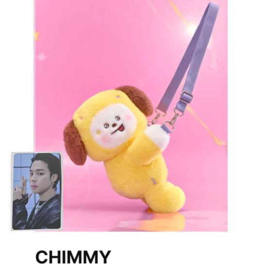 BT21 Hug Me Plush Crossbody Bag The Journey