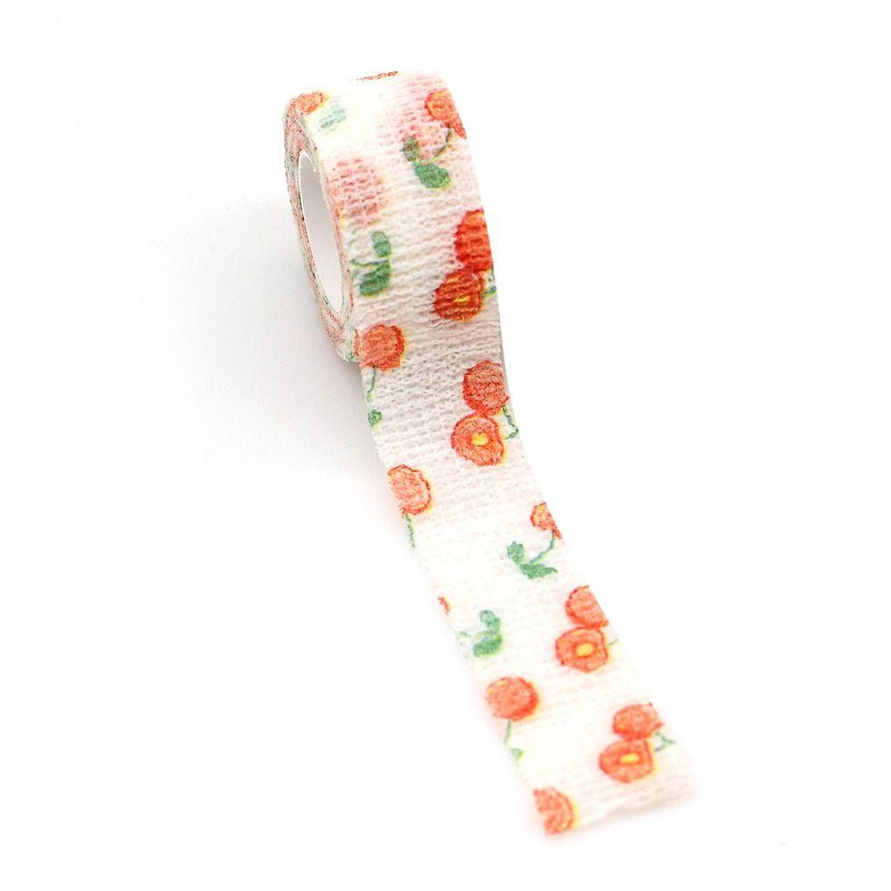 5 M Medical Waterproof Cotton White Adhesive Tape Strain Injury Care Self-Adhesive Sport Binding Physio Muscle Elastic Bandage