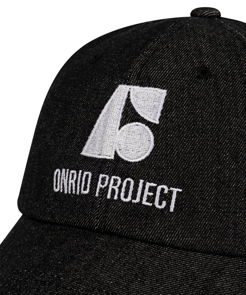 ONRIDPROJECT Denim Symbol Ball Cap - Black