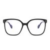 New anti-blue glasses, men's and women's tide transparent flat glasses, fashionable, small face, can be matched with degree plain artifact