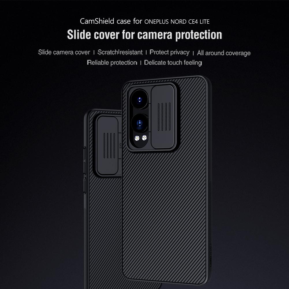 for Oneplus Nord CE4 Lite 5G Case Nillkin CamShield Slide Camera Cases Ultra-Thin One Plus Nord CE 4 Lite Lens Cover