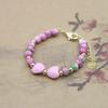 Charm Lovely Bracelet Baby Girls Lobster Clasp Natural Stone Bead Accessories Girls Yoga Christmas Wedding Gift Jewelry Fashion