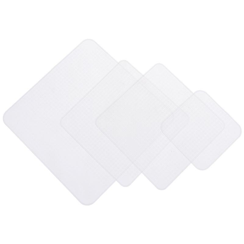 4 Pezzi Coperchi Estensibili in Silicone Riutilizzabili Coperchio per Ciotola Alimenti Avvolgimento Sottovuoto Sigillo Coperchio per Alimenti