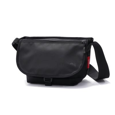Borsa a tracolla originale MP1605JRFZPDULON Borsa a tracolla in nylon JR con patta e cerniera Dulon nera [Manhattan Portage] [Ufficiale]