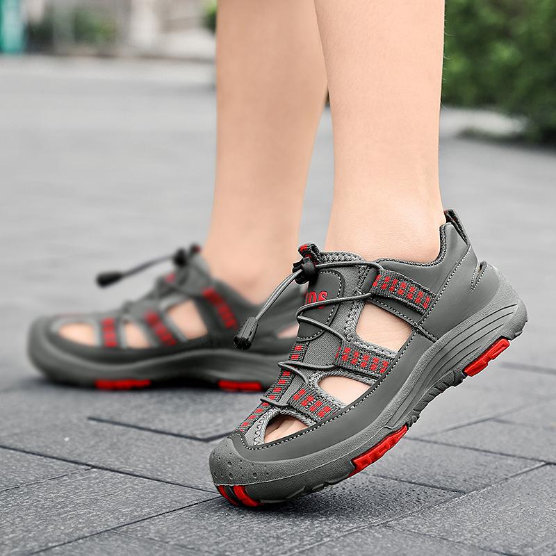 Boys Outdoor Sandals Brand Children Breathable Summer School Sports Shoes New Children's Soft Non-slip Beach Sandals