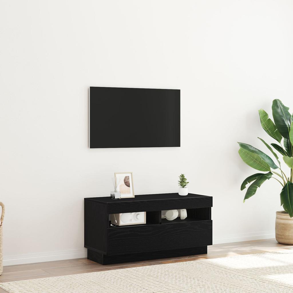 Moderne Klassische Elegante TV-Konsole Mit Klapptüren Für Die Aufbewahrung, Seitliche Aufbewahrungsschränke, 80 X 35 X 40 Cm