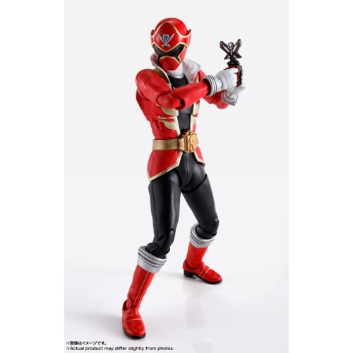 TAMASHII NATIONS S.H.Figuarts (Real Bone Carving Technique) Kaizoku Sentai Gokaiger Gokai Red, approximately 145mm, PVC & ABS, painted action figure