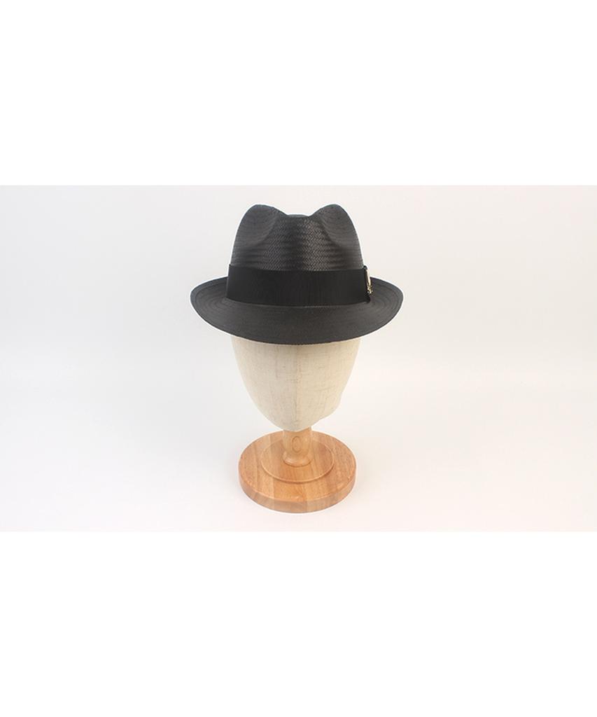 Yunibeosyeolkemiseuteuli Bu Gentle Line Black Fedora Summer Hat