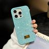 Stylish Shiny Imitation Diamond Phone Case for Iphone 16 15 14 13 12 11 Pro Max Plus INS Girl Back Shockproof Tpu + PC Hard Case