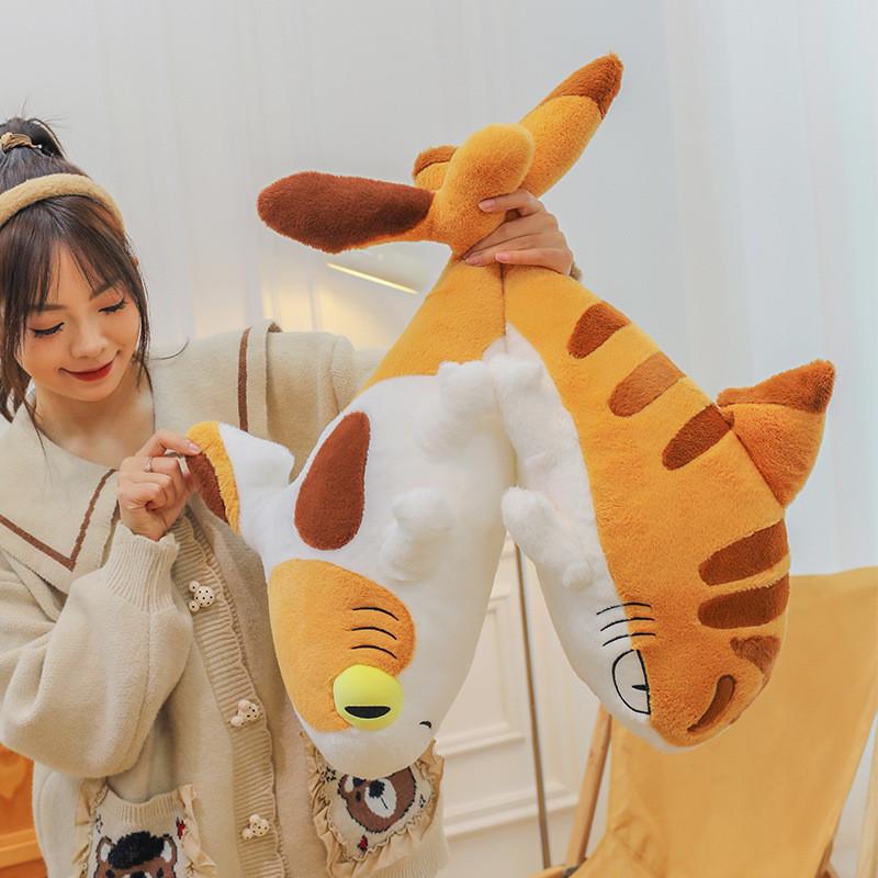 Shark Cat Plush Toy Cartoon Animal Stuffed Dolls Room Decoration Gifts Kids