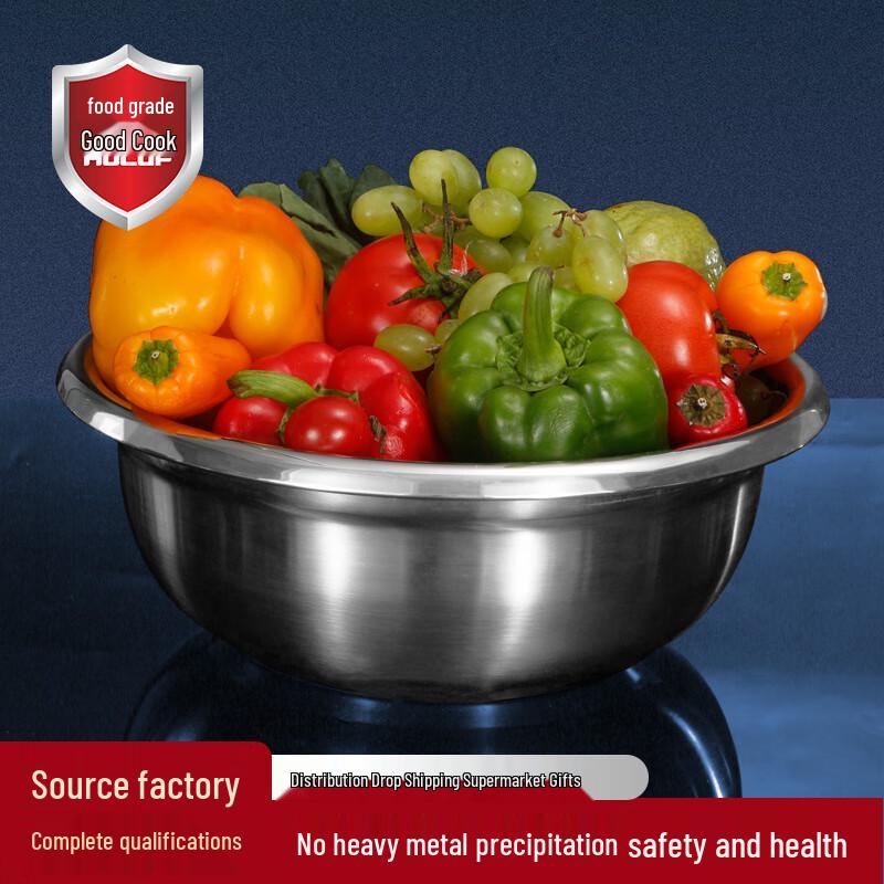 HOCUF Thickened 304 Stainless Steel Deep Kitchen Basin