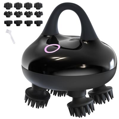 Arboleaf Elektrický masážny prístroj na pokožku hlavy Hlava Pokožka hlavy Pokožka hlavy Pokožka hlavy Pokožka hlavy IPX7 Mokrý a suchý 3D Červený Jedno tlačidlo Vhodný na tvár a celé telo Tichý a Kúpeľ a Domov 3 typy