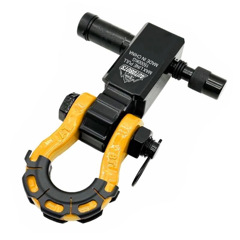 

2 Inch Solid Tow Coupler With 15T Load Capacity Carbon Steel Construction For Vehicle Recovery And Pulling