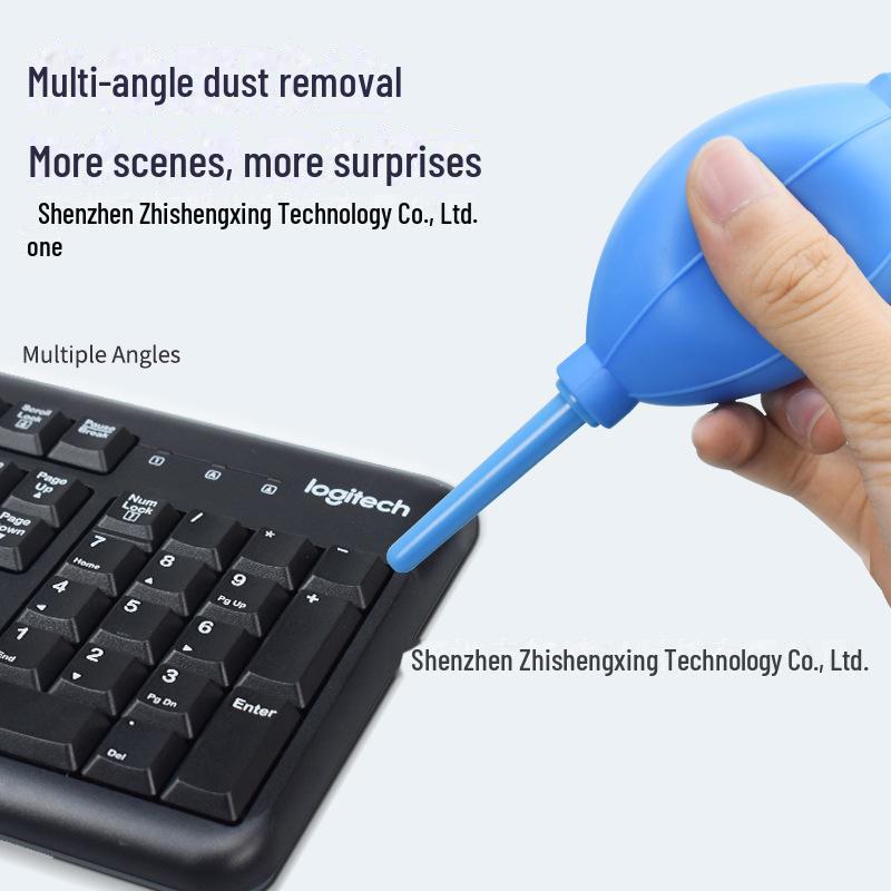 Compressed Air Balloon Blower: Silicone Dust Cleaner Tool for Keyboards, Cameras, and Electronics