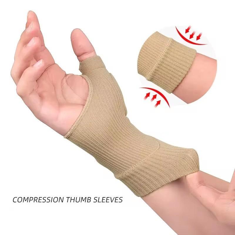 Handgelenk Daumen Kompressions Arthritis Handschuhe, Atmungsaktive Handgelenkstütze Handgelenkbandage Handgelenkmanschette Mit Gel Daumenverletzungs Polstern
