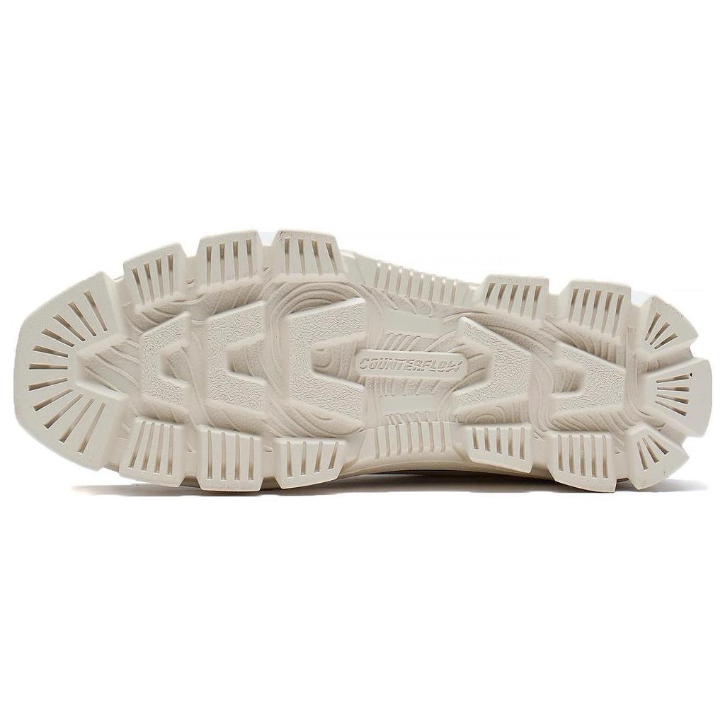 Li Ning CF Tracing Slip Resistant Abrasion Resistant Low top Sports Casual Shoes Unisex White AGCS204-1
