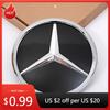 2025 Heißer Autoaufkleber Für Mercedes BenzB C GLK-Klasse 2008-2014 LED-Emblem-Licht Auto Silber Und Schwarz Frontgrill Beleuchtetes Logo