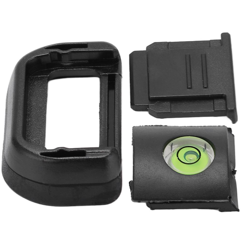EP?17 Viewfinder Eye Cup Eyepiece Eyecup Cold Shoe Cover Level Set for A6600 A6500 Camera