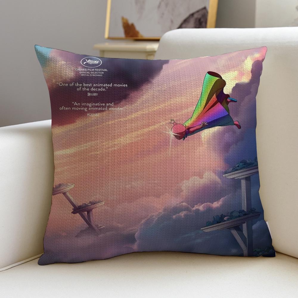 

Soft AArcoS Cushion Cover Breathable and skinfriendly linen pillowcase square removable and washable cushion 30X30cm