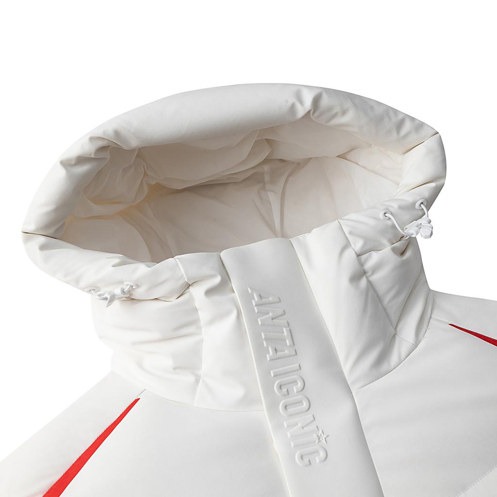 Anta Iconic Olympic Culture Warm Waterproof Long Down Jacket Unisex Outerwear 172618902-1