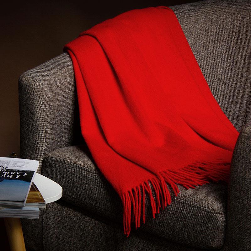 Hengyuanxiang 100% Pure Wool Office Shawl, Women's Spring Warm Scarf, Mother's Day Gift for Girls, Birthday Present for Mom