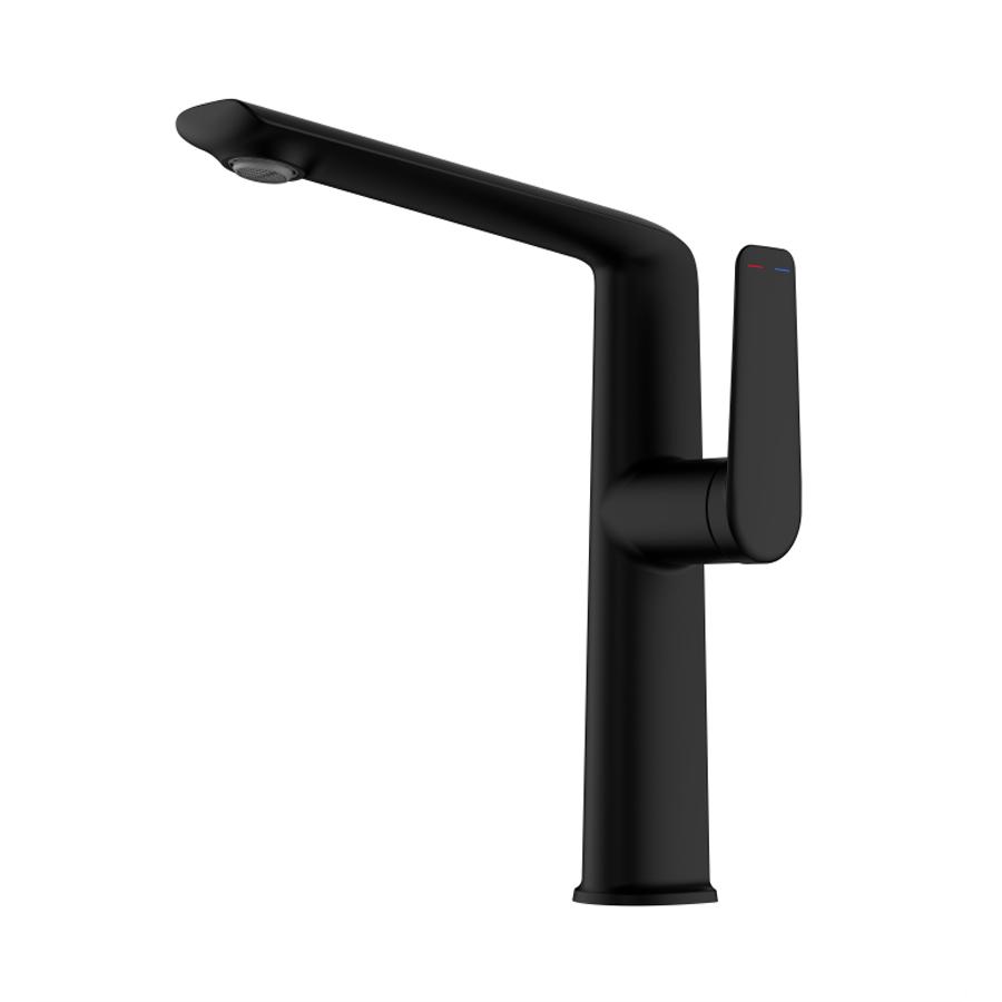 VGX Luxury Bathroom Faucets High Basin Mixer Tall Sink Faucet Gourmet Washbasin Tapware Hot Cold Water Tap Brass Rose Gold Grey