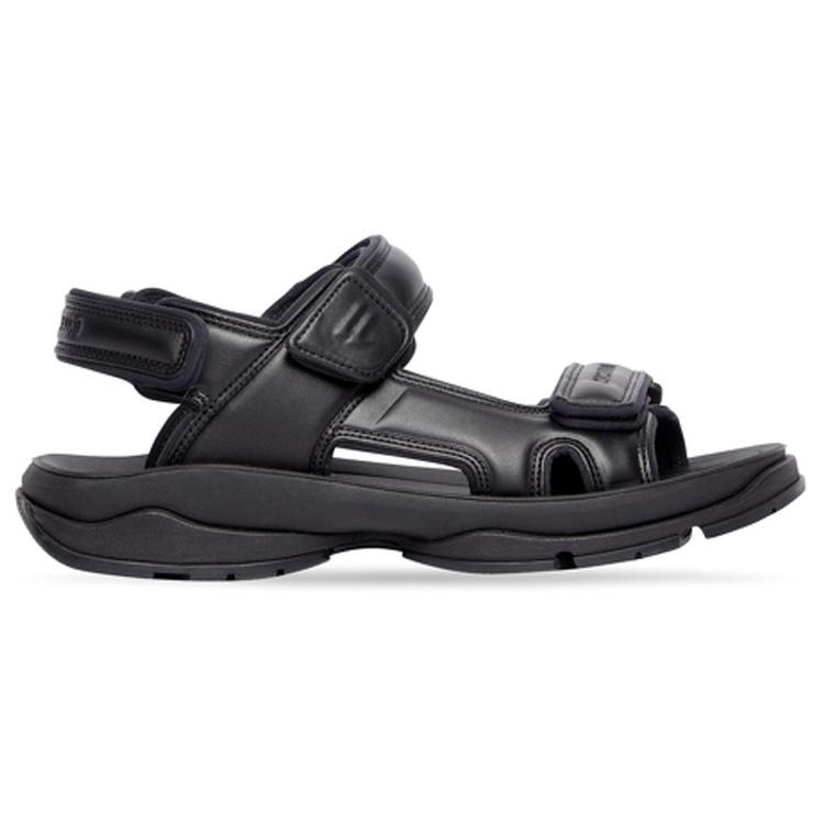(WMNS) Balenciaga Tourist Sandals 'Black' Women's 738612W2CDA1000