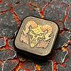 Satan King E Fidget Slider Direct Push Rotation Rhythm Fidget Spinner Metal Stress Toy Office Desktop Anxiety Relief Toys