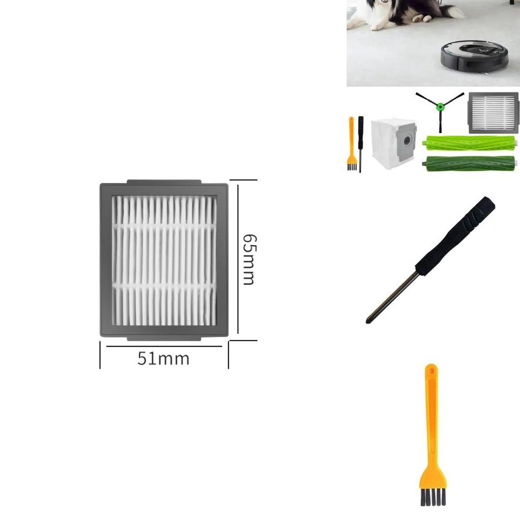 Ersatzteileset für iRobot Combo I5 J5 Staubsauger mit Bürstenwalze und Staubbeutel für den Heimgebrauch