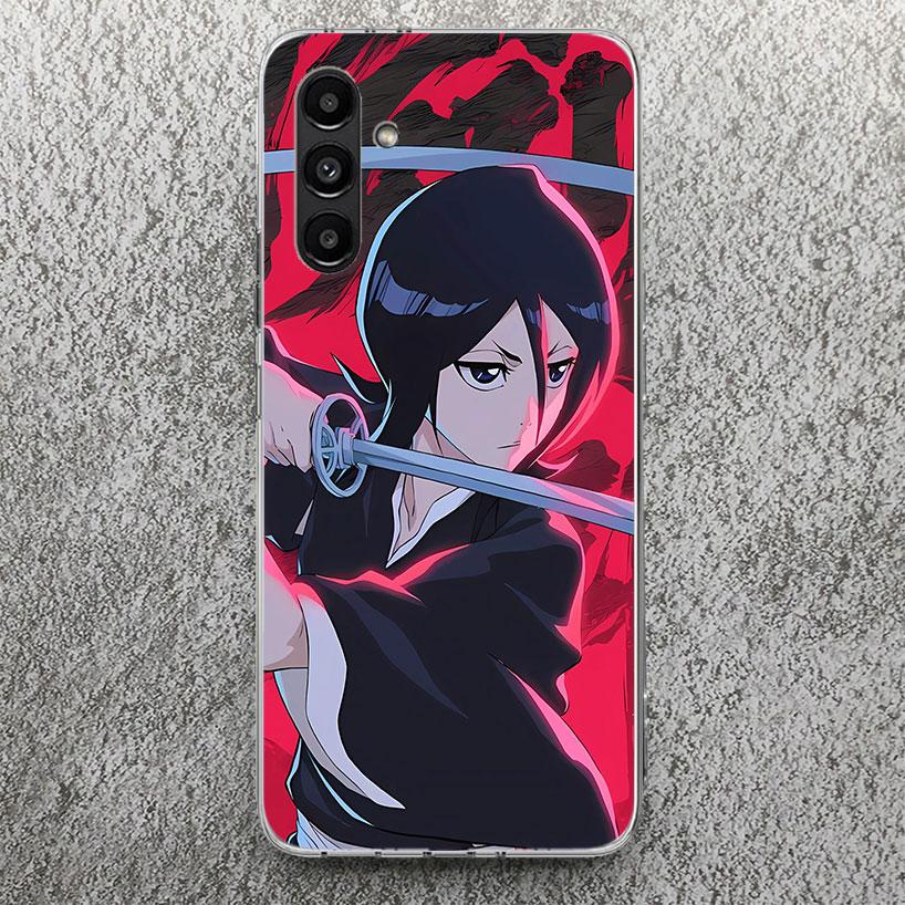 Bleach Kuchiki Rukia Phone Case for Samsung Galaxy A17 A16 A15 A14 A13 A56 A55 A54 A53 A36 A35 A34 A33 A26 A25 A24 A23 A05S A04S