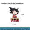 Creative Baby on Board Car Sticker - Dragon Ball's Little Goku