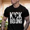 Kickboxen Karate Koreanisches Taekwondo Kung Fu T-Shirt Herren und Damen Sommer Kurzarm Motor