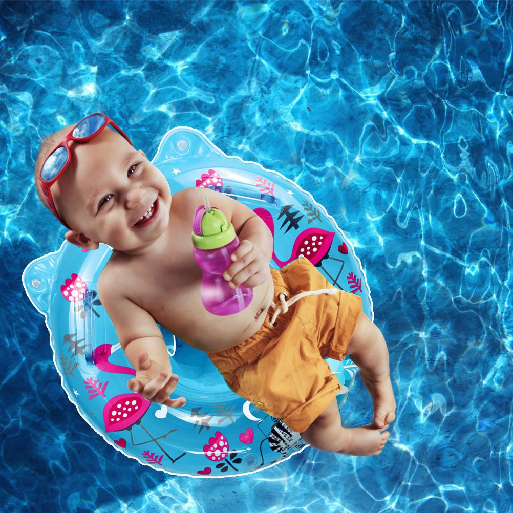 Baby Swim Ring Forest Pattern Baby Float Swimming Ring Comfortable and Firm Seat Ring With