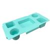 Bandeja Porta-Copo Superior Exterior Praia Eva Top Cup Bandeja Porta-Celular Silicone à Prova de Vazamento Para Capa Bogg Bag Bandeja Caixa de Armazenamento