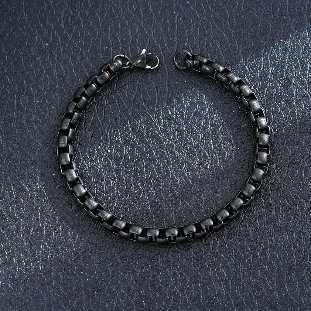 Men's Retro Cuban Link Stainless Steel Hip Hop Bracelet