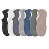 Men's Breathable No-Show Socks - Odor-Resistant, Non-Slip, Low-Cut Mesh