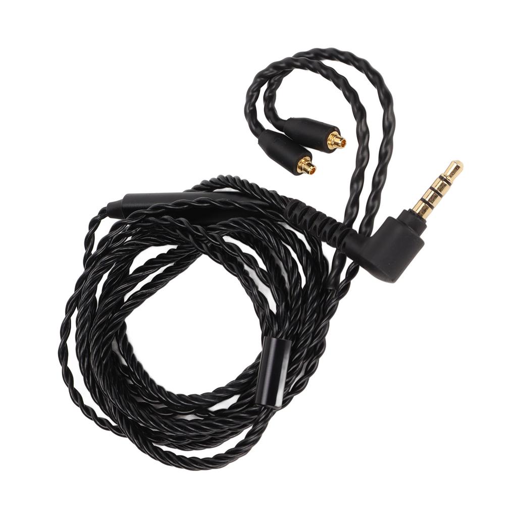 Headphone Upgrade Cable OFC Core MMCX Replacement Earphone Cable with Mic Volume Control for SE846 SE535