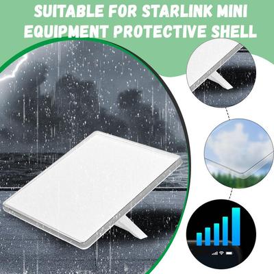 Ochranný kryt pre Starlink Mini puzdro Všestranné Mini tvrdé puzdro proti pádu pre Starlink Anti-Bu C8E2