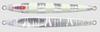 Jackall Metal Jig Anchovy Type 2 Slow Slide 100 grams Glow (0189)