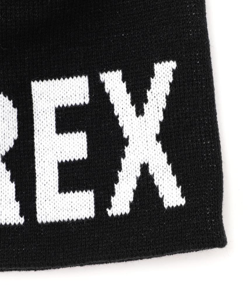 AVIREX Direct Store Limited AVIREX LOGO BEANIE Knit Cap Women's F 010 Black 783-5274606