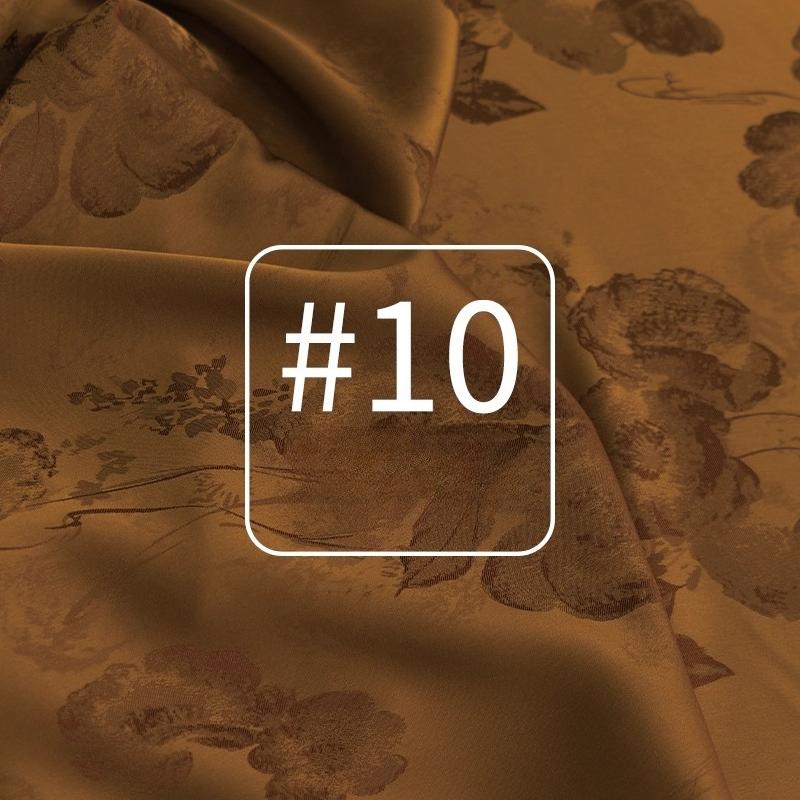 

Butterfly Yarn Dyed Jacquard Fabric Chinese Style Skirt Clothing Colorful Brocade Handmade Diy Sewing Cloth Material 100x140cm