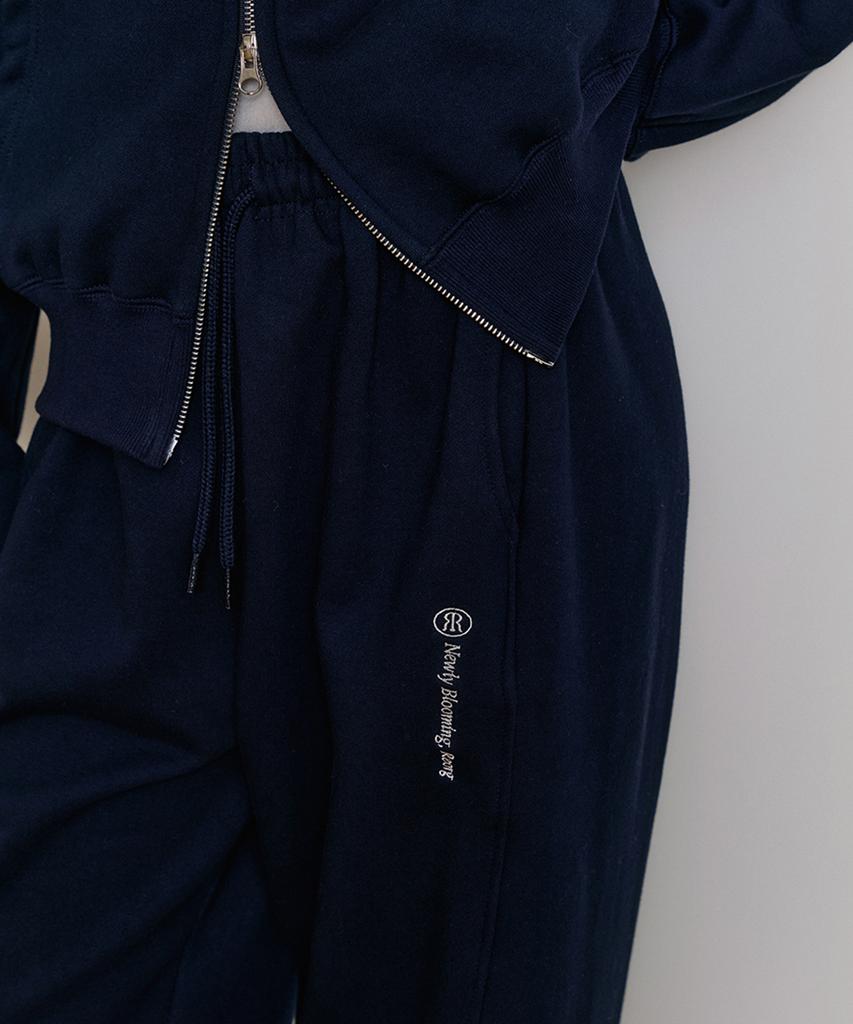 REORG Reorg Daily Needlework Jogger Pants Navy