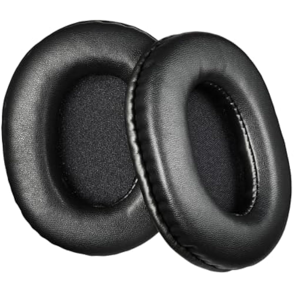

Audio-Technica Replacement Earpads HP-M50xBK Target Models: ATH-M50x, ATH-M50xGM, ATH-M50xBT, ATH...