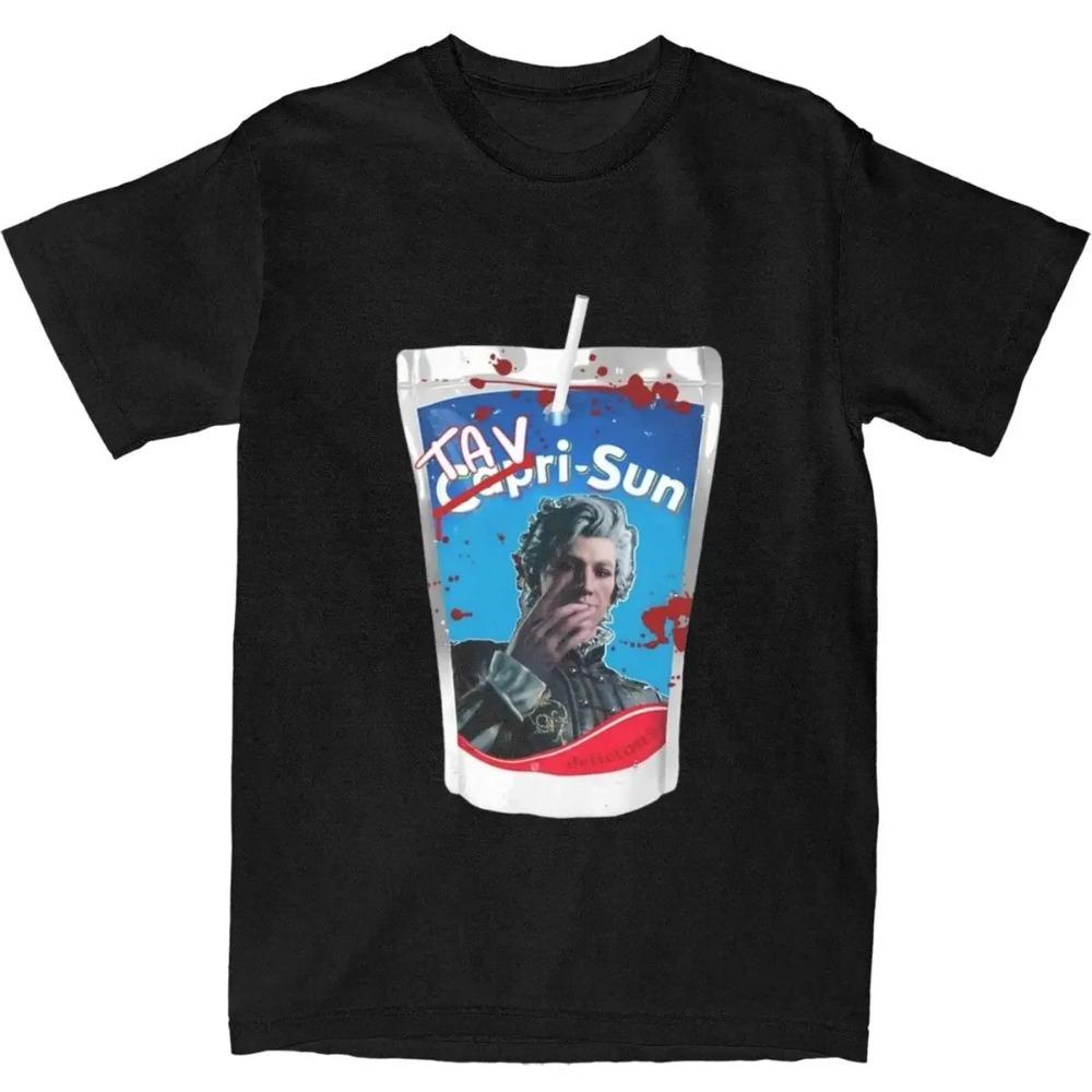 BG3 Девочка Ужин Астарион Бескровный Футболка Аксессуары Мужчины Женщины Хлопок Уникальные Футболки Baldur Gates С Коротким Рукавом Одежда Лето M