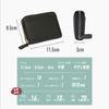 [Epic Green] Accordion Card Case, Mini Wallet, Skimming Prevention, Holds Bills Folded, RFID, Large Capacity, Box-Shaped Coin Purse, Cowhide Leather,