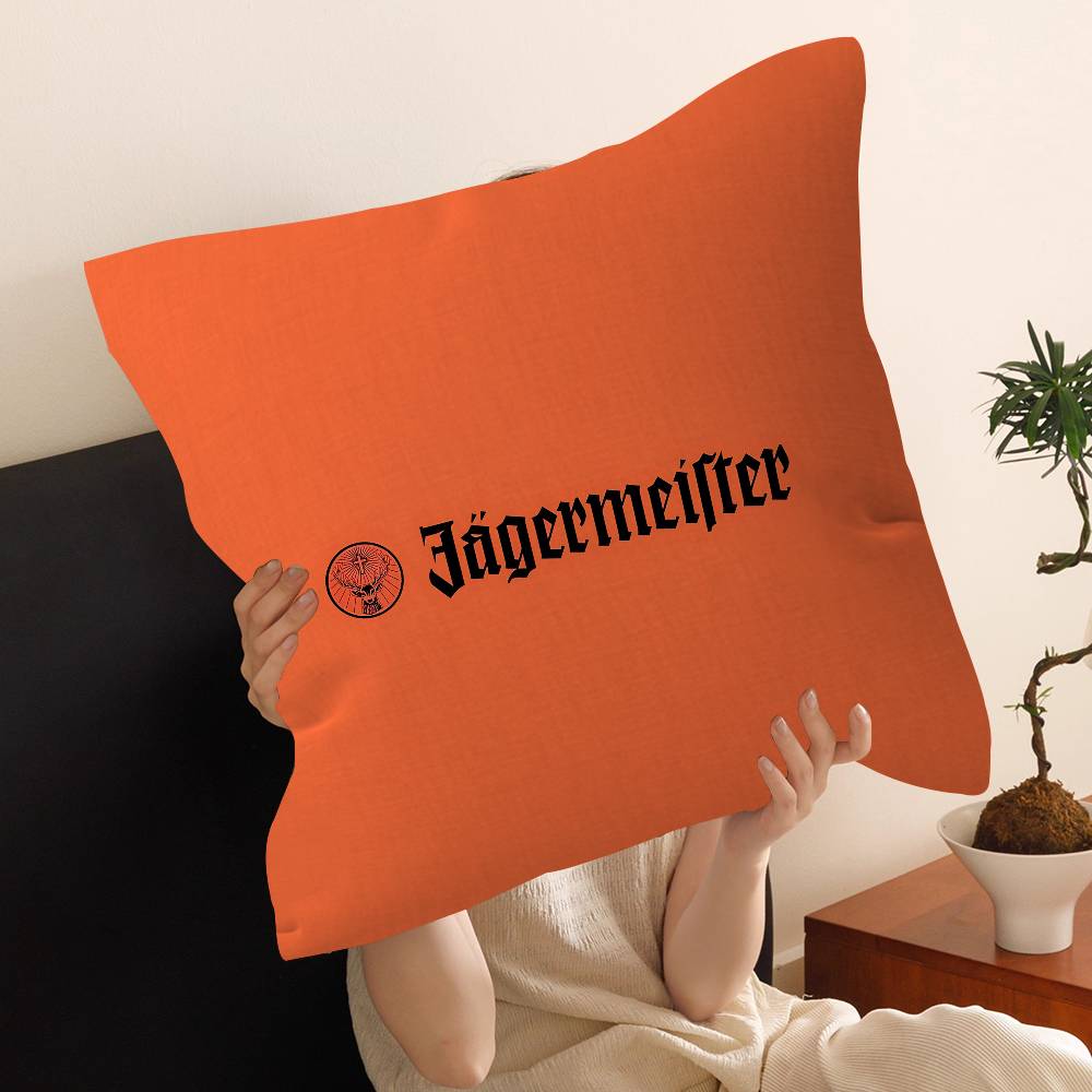 Hot J-Jagermeisters Personalized Picture Text Home Decorative Pillows Household Gifts 45X45Cm