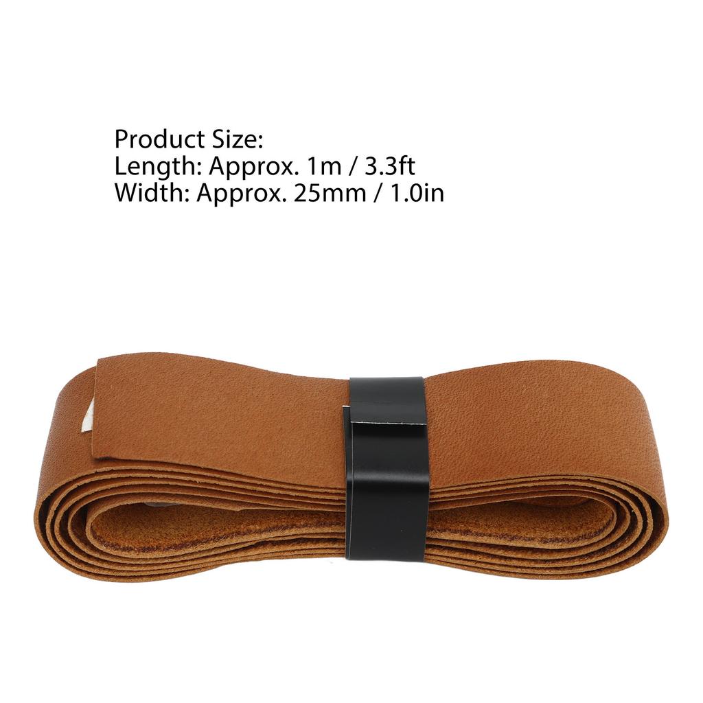 Tennis Racket Grip Tape Leather Badminton Racket Overgrip Tape Replacement for Outdoor Playground Gym