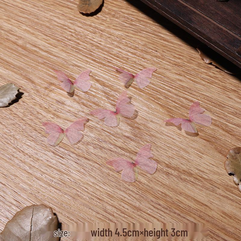 Single-Layer Tulle Butterfly Wings: Ancient Style Hairpin and Headdress DIY Materials