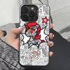 Japan T-Tokidokis Phone Case For iPhone 17,16,15,14,13,12,11 Plus,Pro Max,XS,Colorful Silver Phone Case Funda Cover